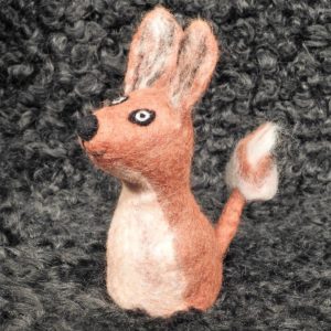 Schafwoll-Filz-Eierwärmer Fuchs