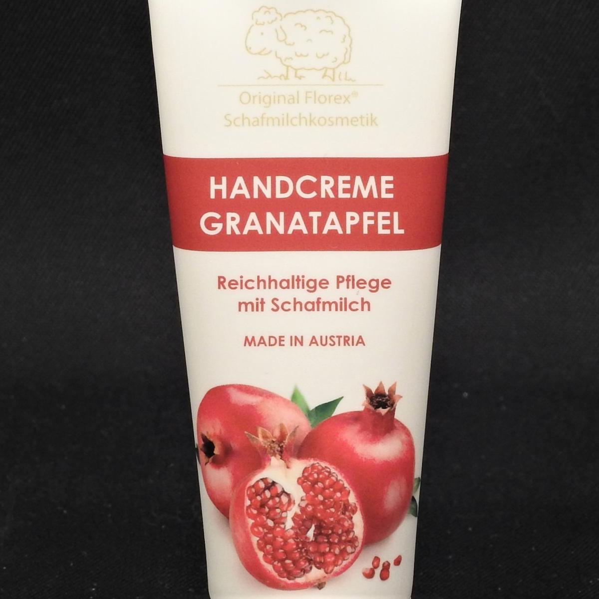 Handcreme mit Schafmilch Granatapfel Handcreme mit Schafmilch Granatapfel