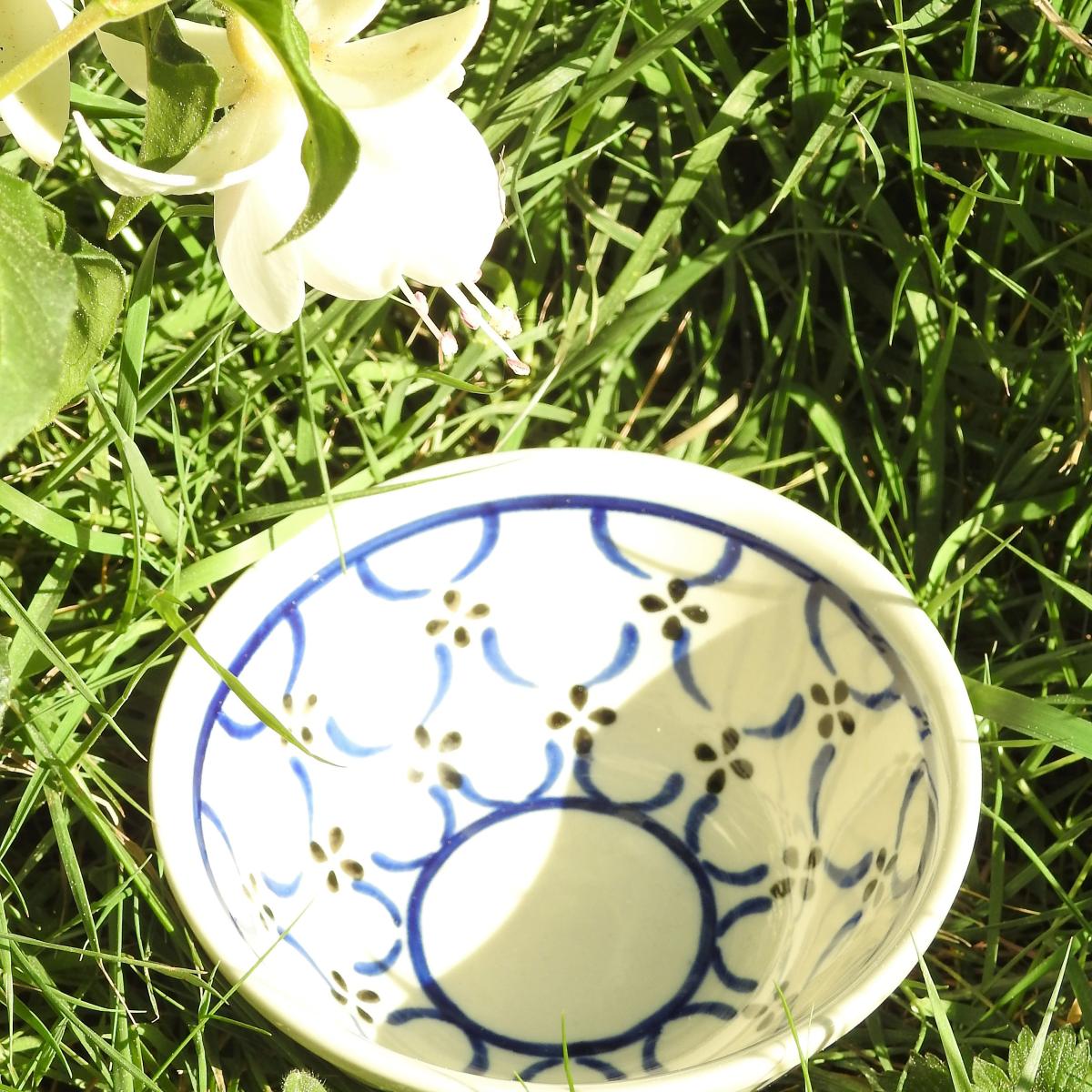 Rasierschale / Rasiertiegel mit Muster Rasierschale / Rasiertiegel mit Muster