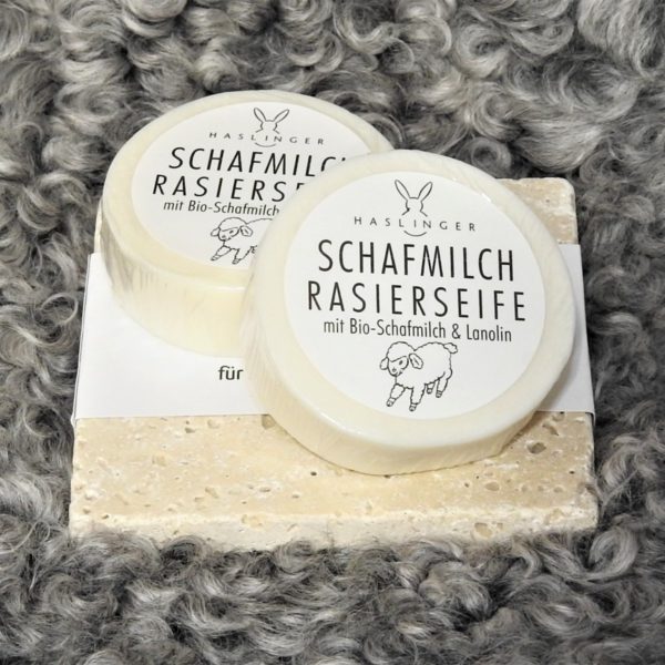 Rasierseife mit Schafmilch