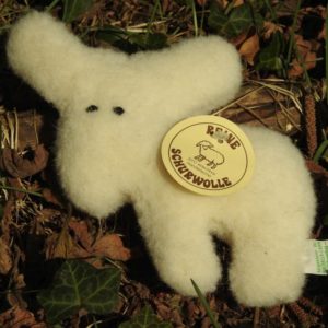 Schafwoll Flachtier Elch