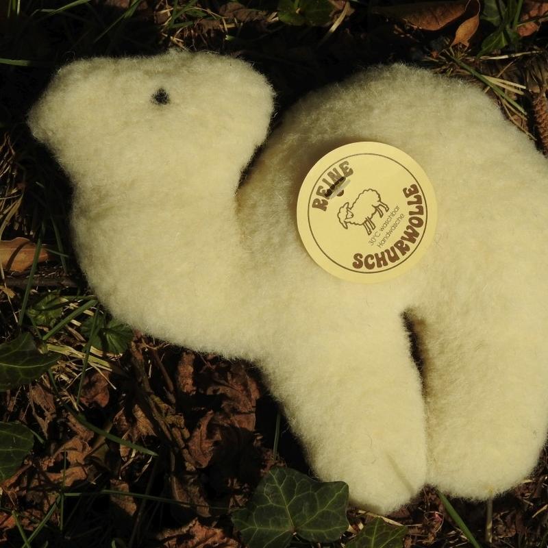 Schafwoll Flachtier Kamel