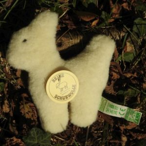 Schafwoll Flachtier Reh