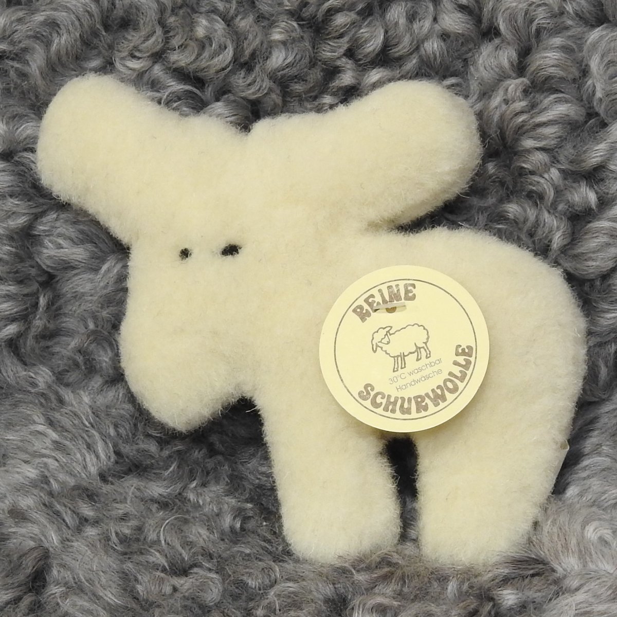 Schafwoll Flachtier Elch