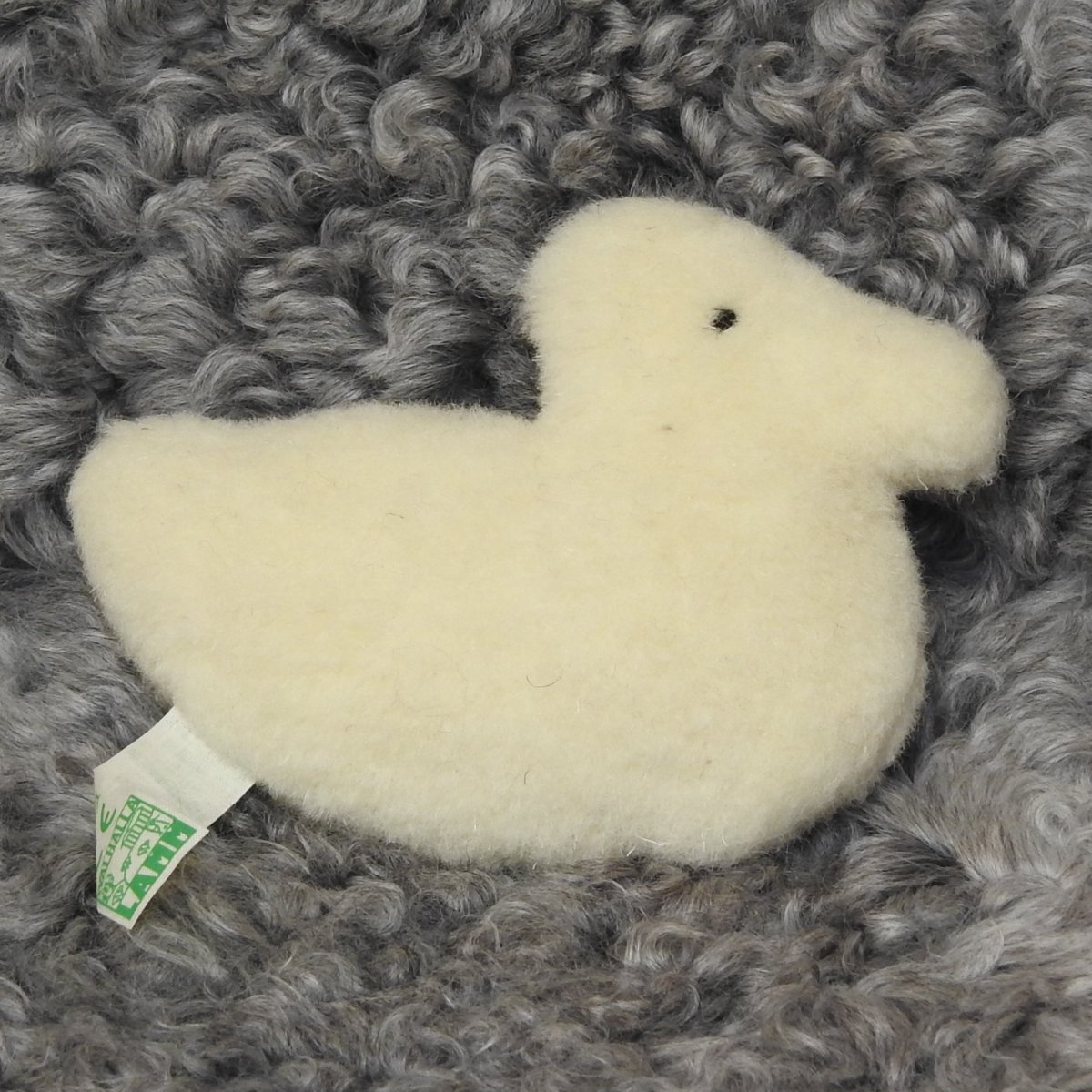 Schafwoll Flachtier Ente