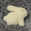 Schafwoll Flachtier Hase