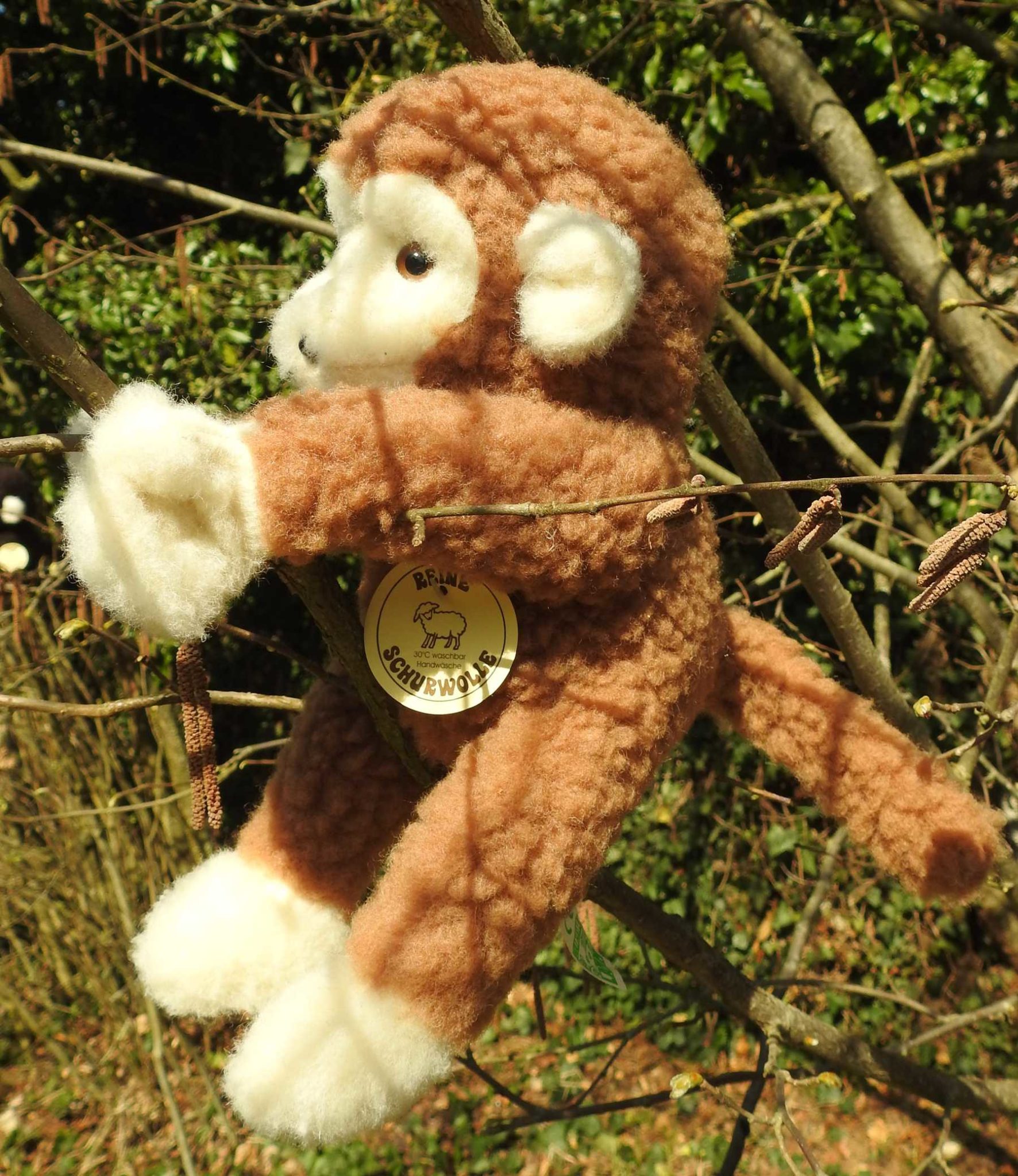 Schafwoll_Kuscheltier_Affe_