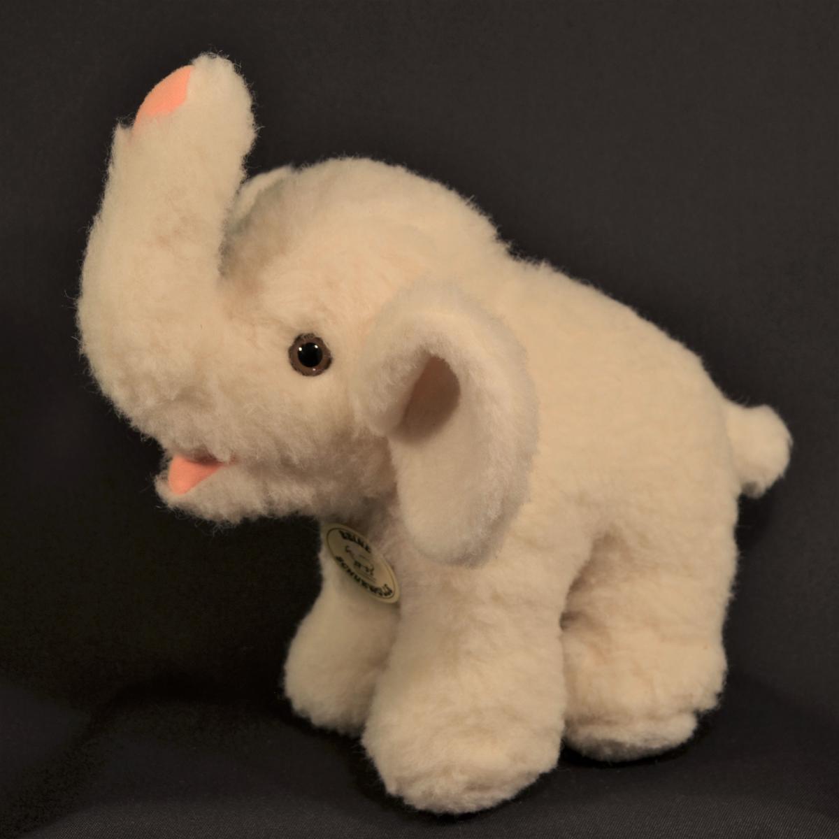 Schafwoll Kuscheltier Elefant L Schafwoll Kuscheltier Elefant L