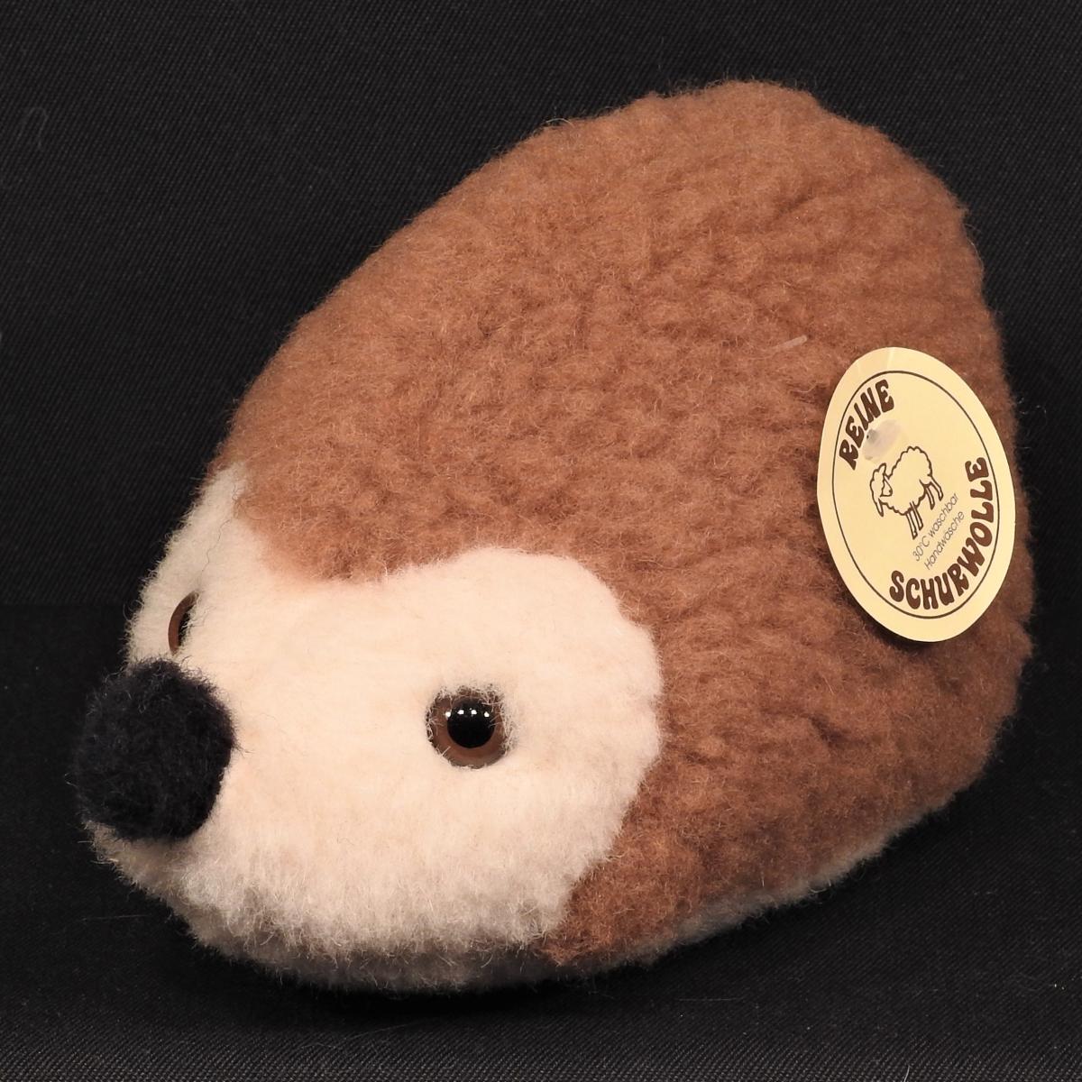 Schafwoll Kuscheltier Igel