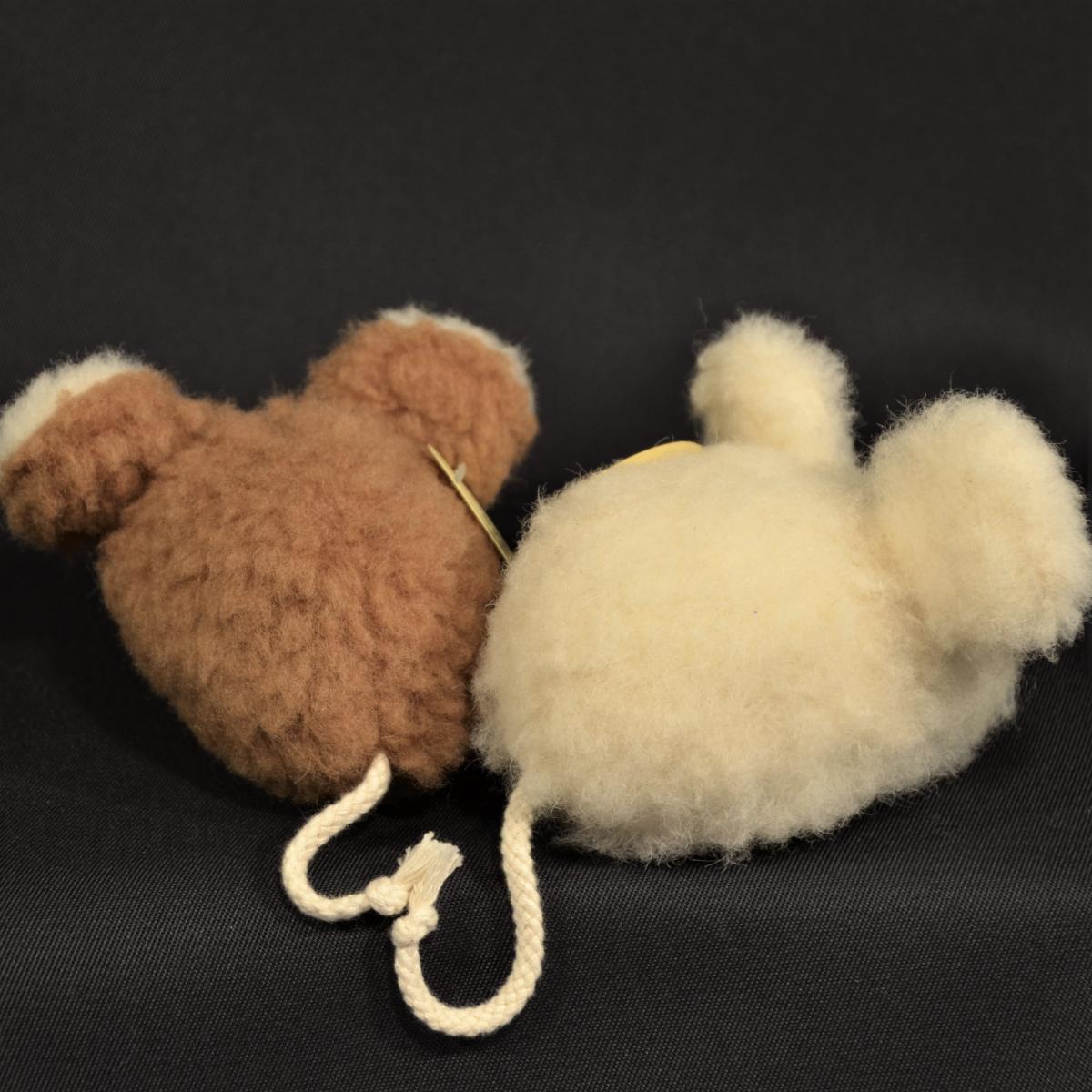 Schafwoll Kuscheltier Maus Schafwoll Kuscheltier Maus