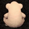 Schafwoll Kuscheltier Eisbär sitzend Schafwoll Kuscheltier Eisbär sitzend