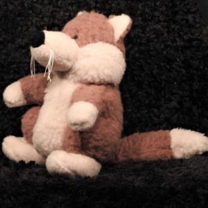 Schafwoll-Kuscheltier Fuchs