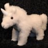 Schafwoll-Kuscheltier Einhorn Schafwoll-Kuscheltier Einhorn