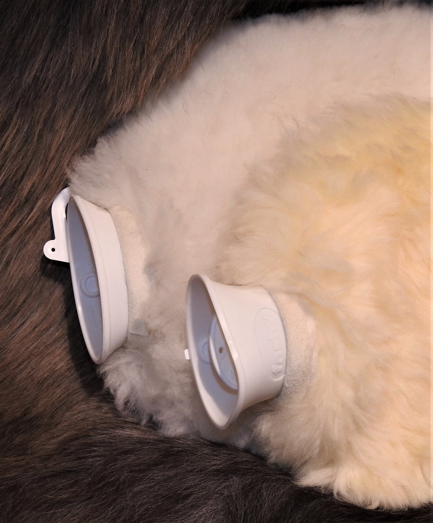 Lammfell-Wärmflaschen Lammfell-Wärmflaschen