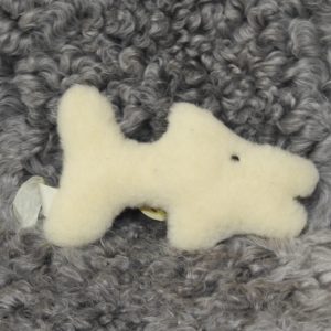 Schafwoll Flachtier Fisch