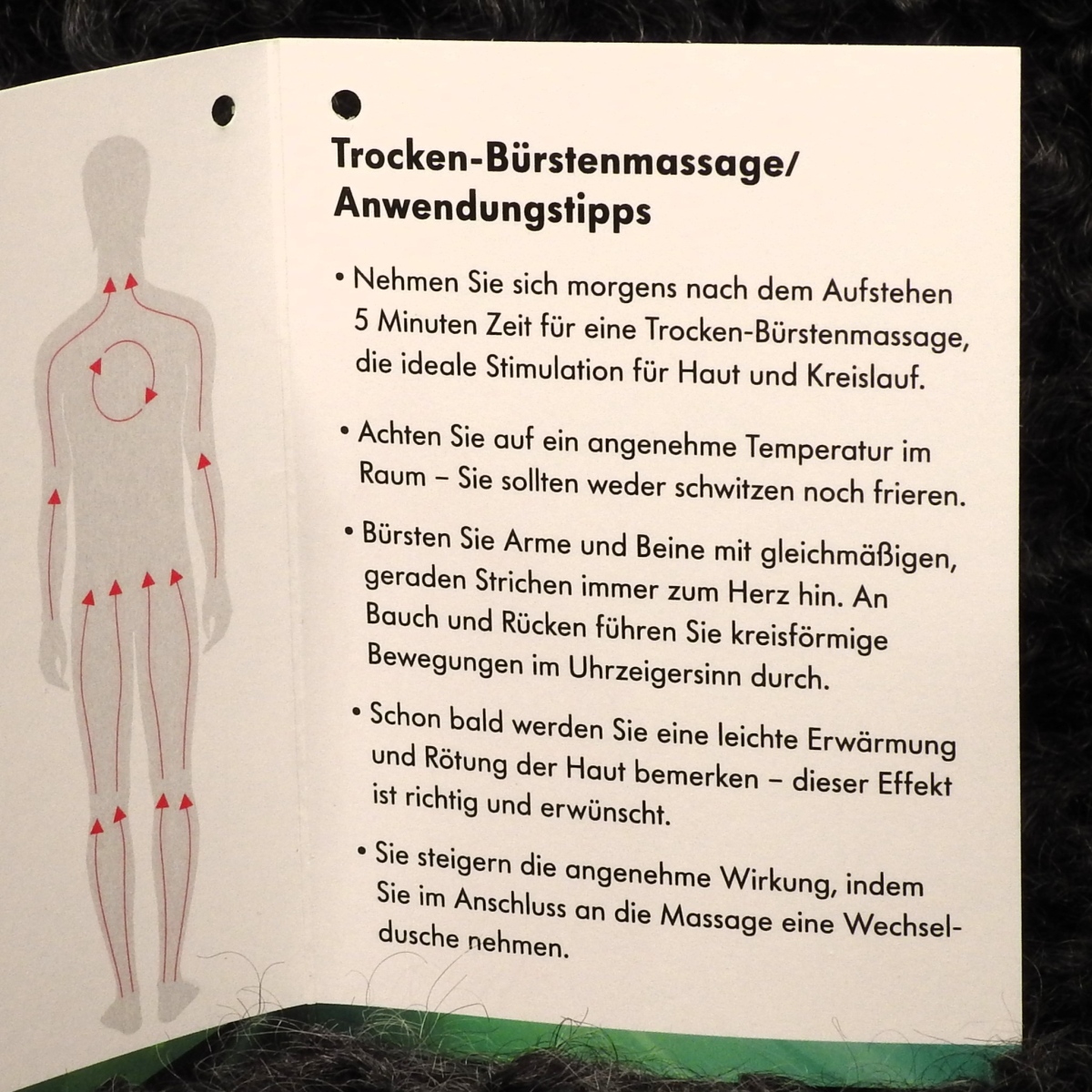 Massagebürste Trockenmassage Anleitung Massagebürste Trockenmassage Anleitung