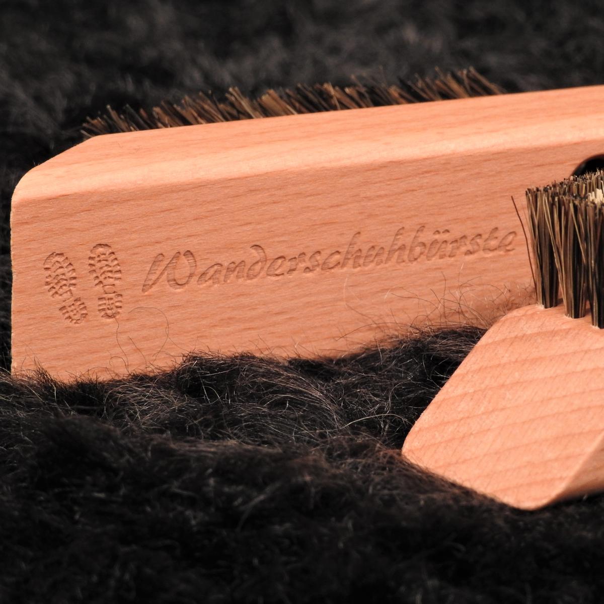 Wanderschuh-Bürste Buchenholz Wanderschuh-Bürste Buchenholz