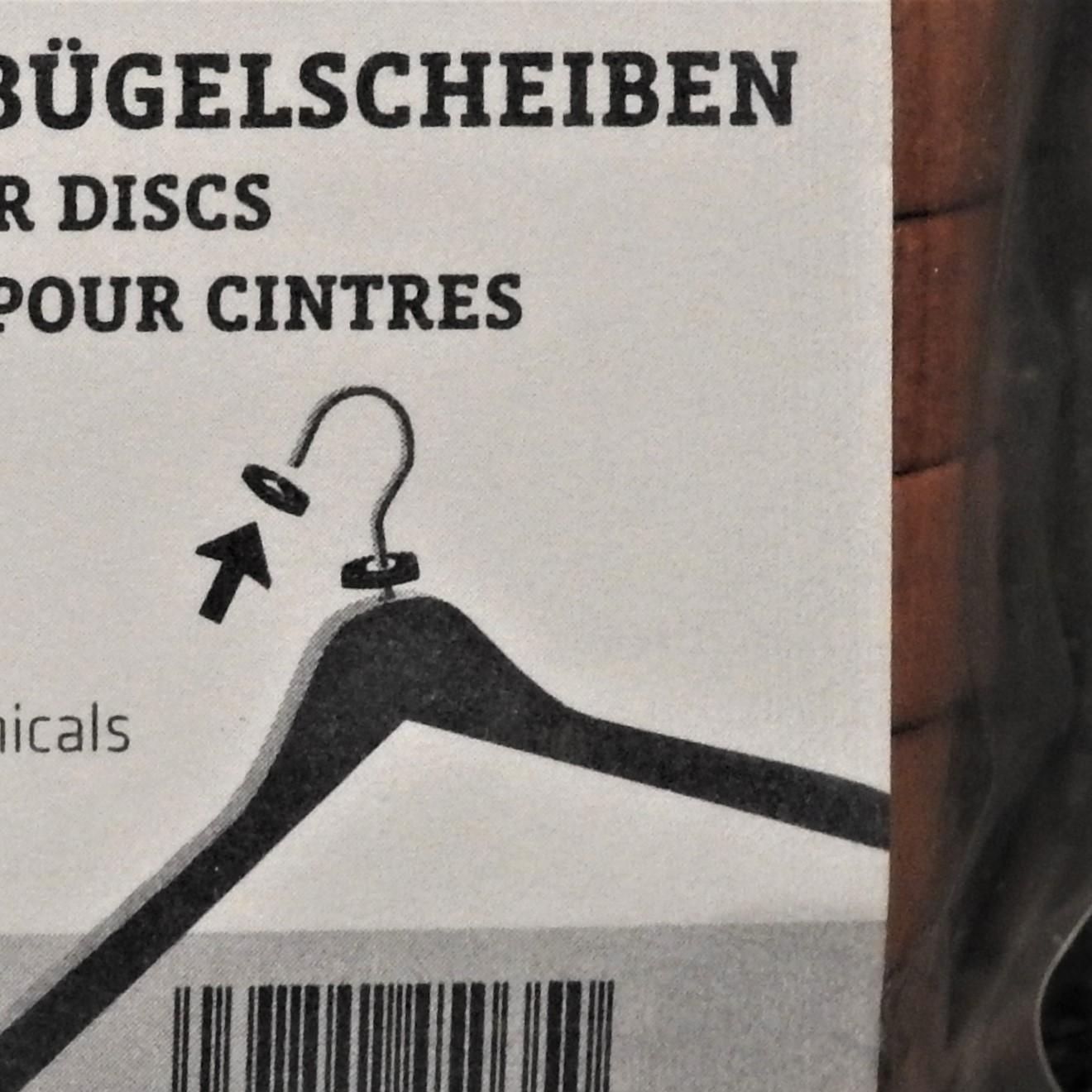 Zedernholz Kleiderbügel-Scheiben (10 Stück)