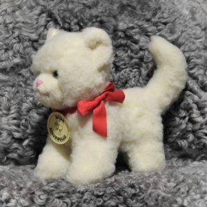 Schafwoll-Kuscheltier Katze