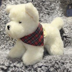 Schafwoll-Kuscheltier West-Highland-Terrier