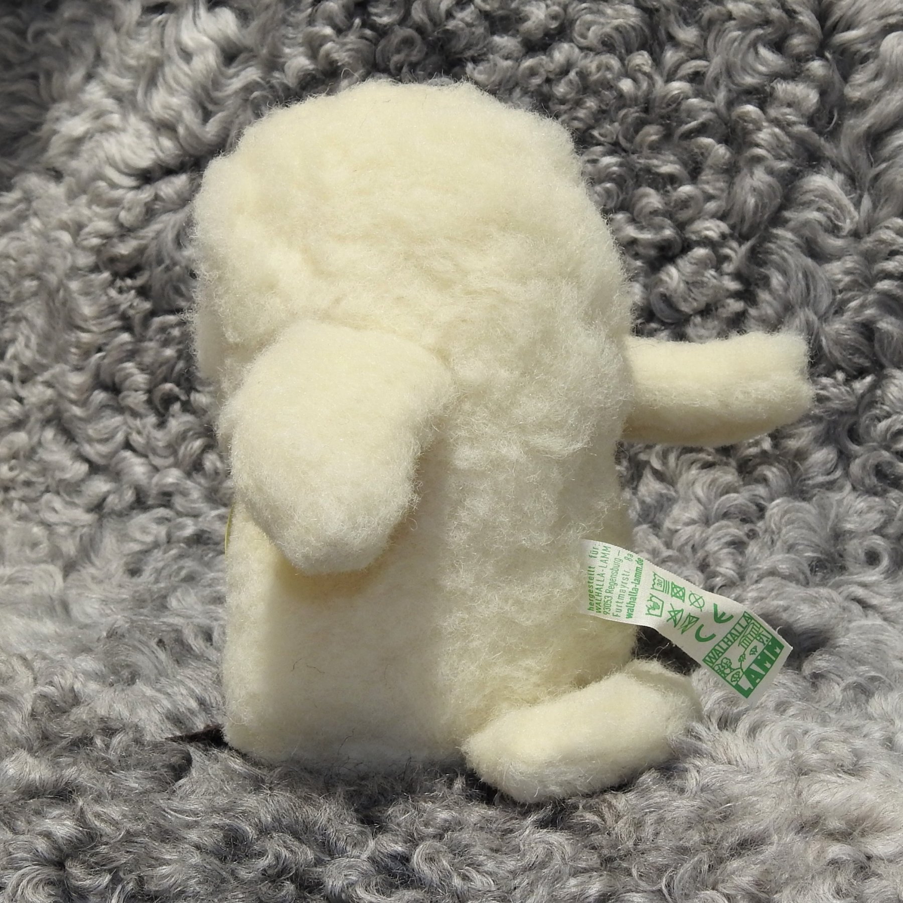 Schafwoll-Kuscheltier Eule