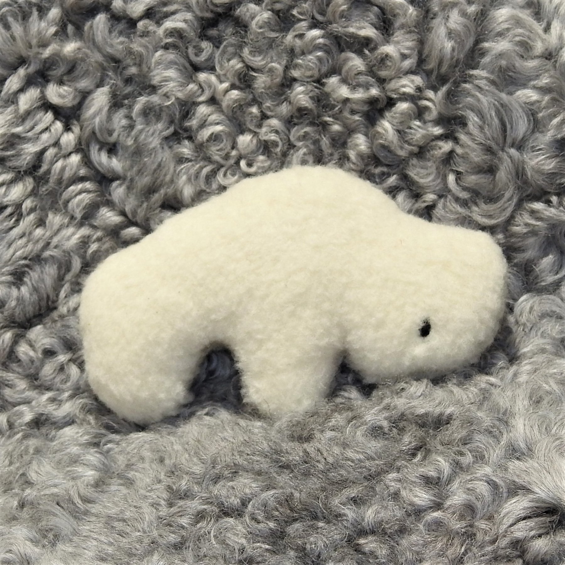 Schafwoll-Flachtier Bison