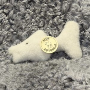 Schafwoll-Flachtier Fisch