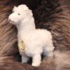 Schafwoll-Kuscheltier Lama/Alpaka