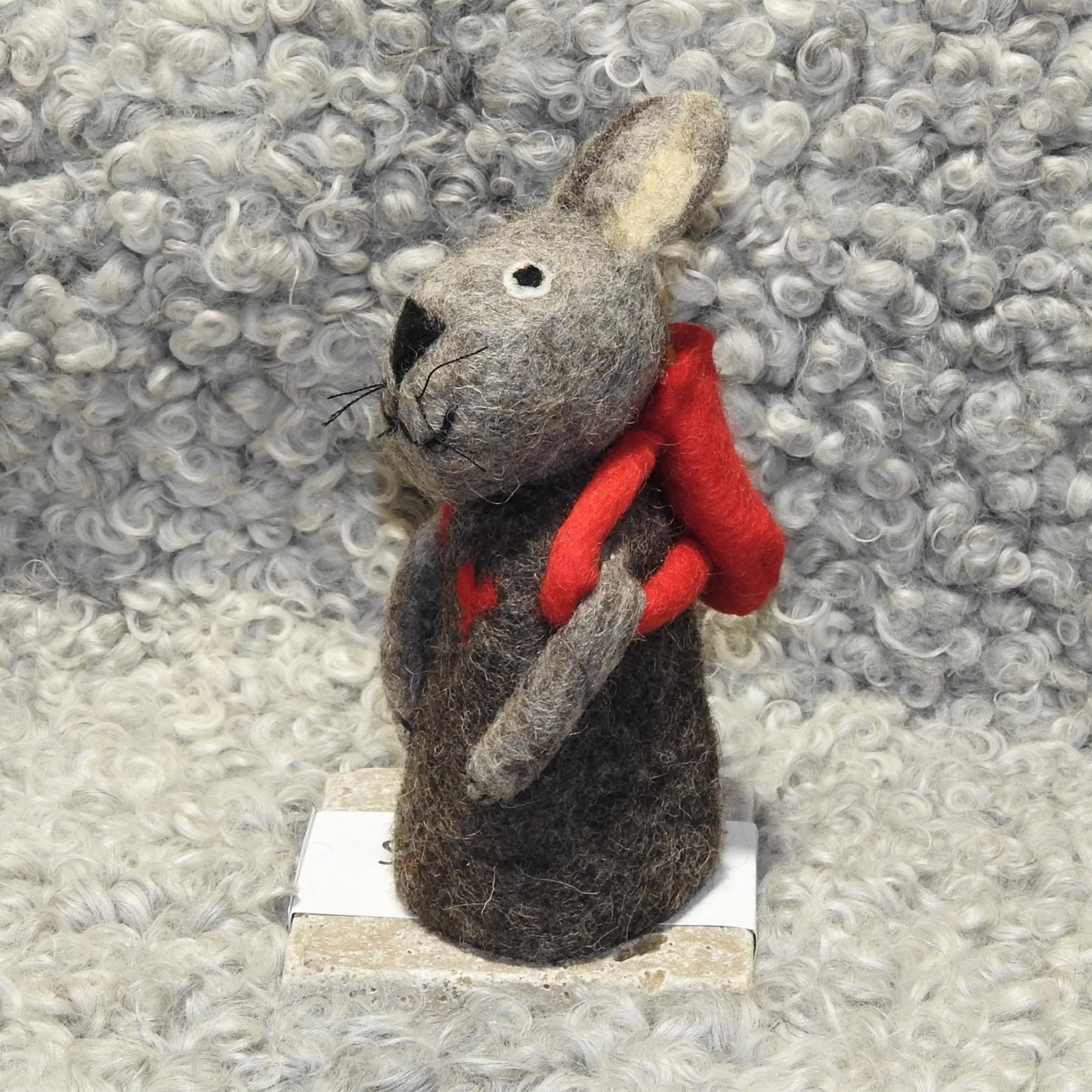 Schafwoll-Filz Eierwärmer Hase_Osterhase
