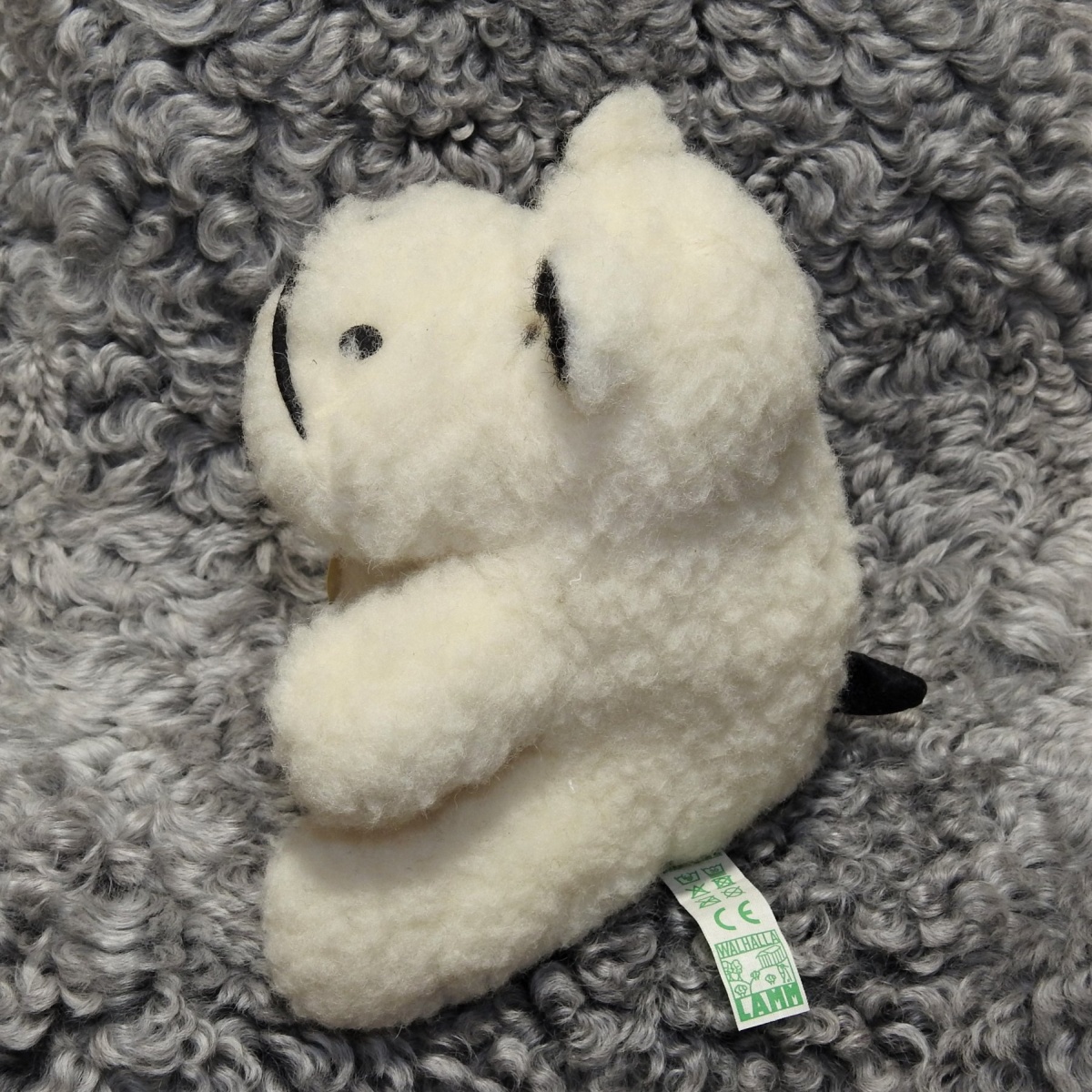 Schafwoll-Kuscheltier Nilpferd