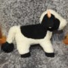 Schafwoll Kuscheltier Kuh
