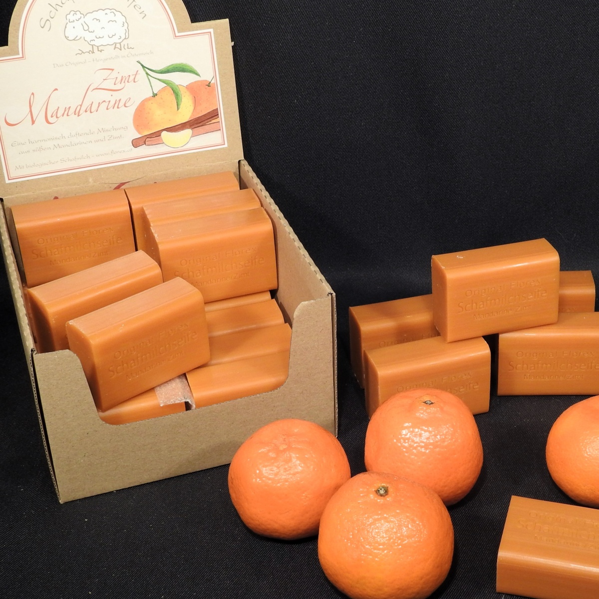 Schafmilch-Seife Mandarine-Zimt