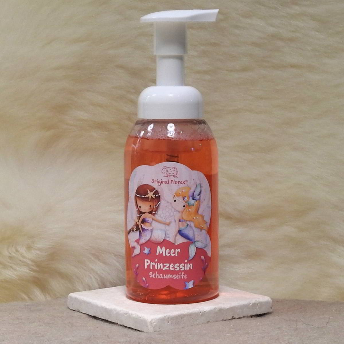 Florex-Schafmilchseife Schaumseife Meerprinzessin Blütenzauber