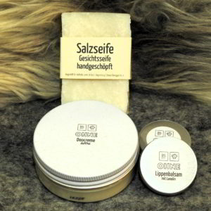 Bundle OHNE Lippenbalsam Salzseife Deocreme