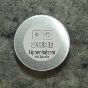 Lippenbalsam ohne Duft ohne Parfum mit Lanolin lanopur